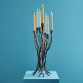 Chandelier Roots Noir, Aluminium, 25 x 22 x 63,5 cm