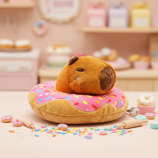 Capybara Donut Pluche Speelgoed