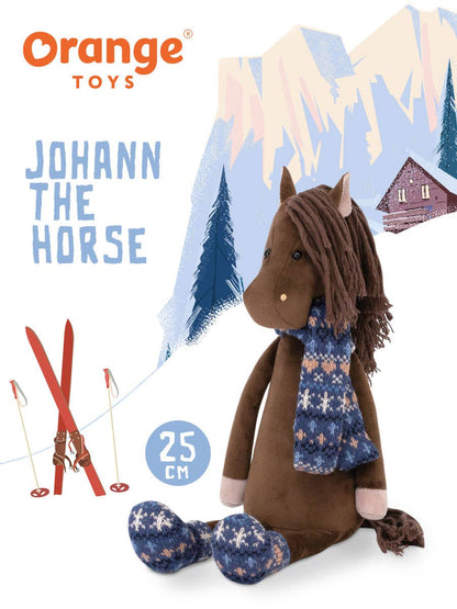 Peluche Johann le Cheval - 25cm - 0+
