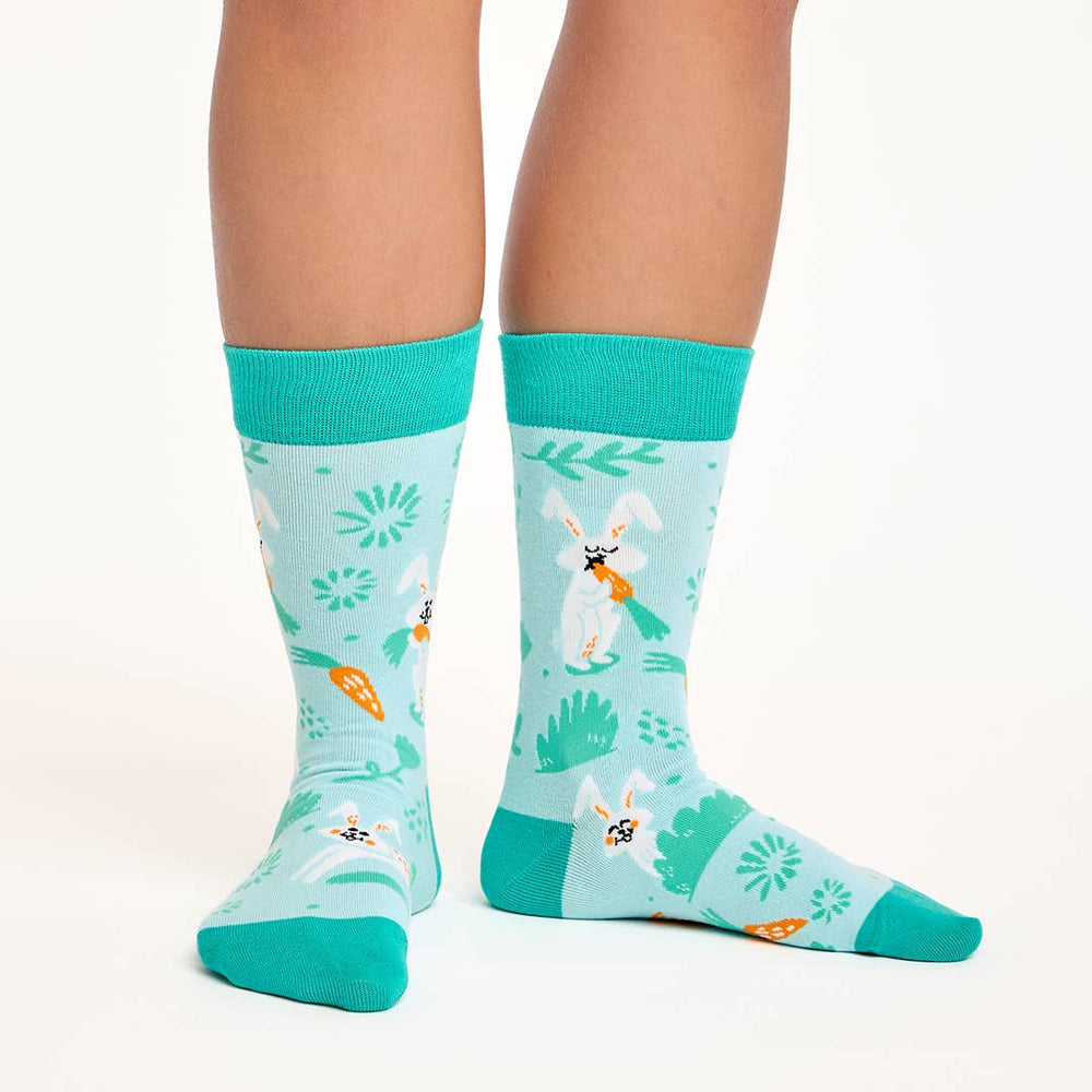Bunny and Carrot Socks