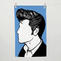 Theedoek met "Elvis Presley"-print