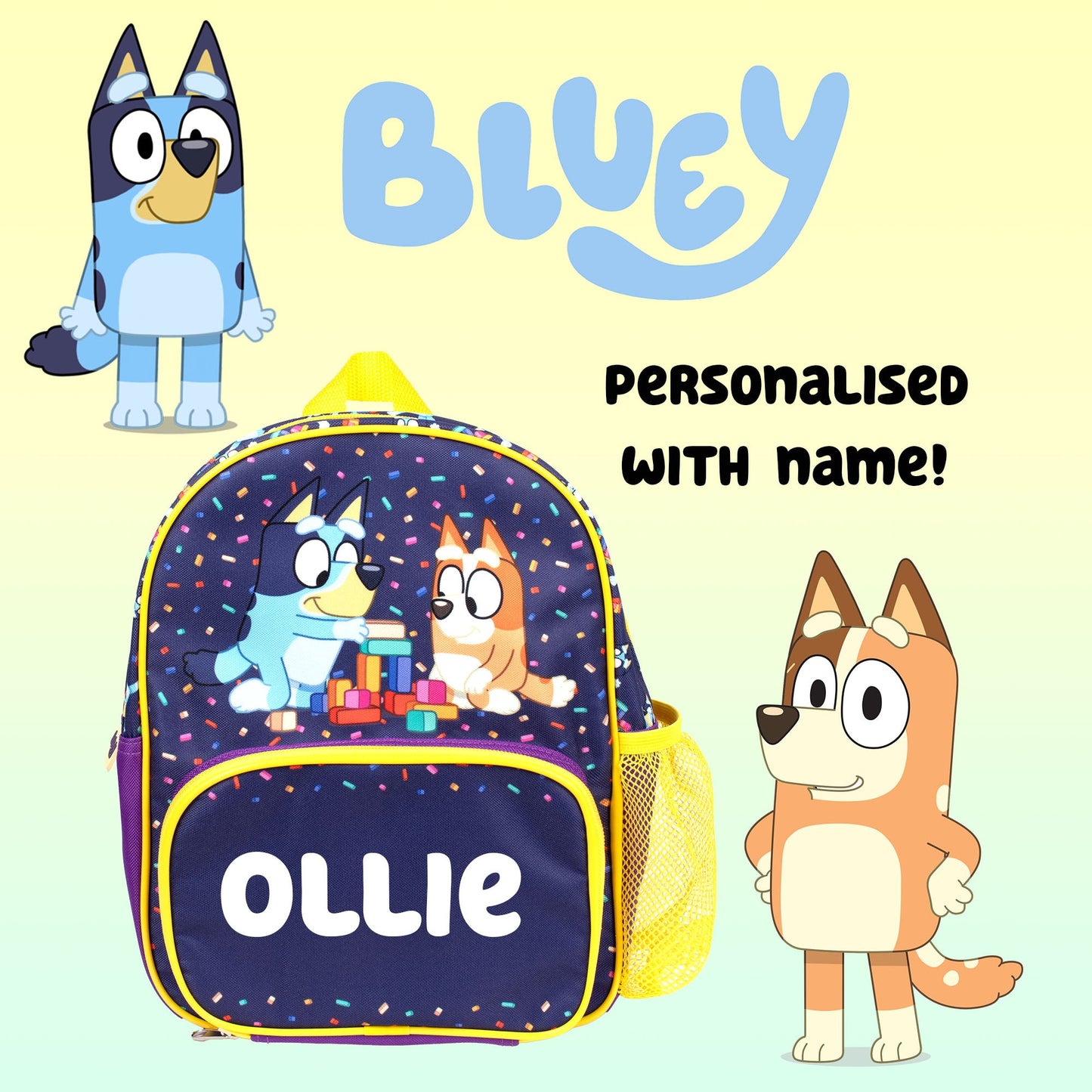 Bluey Sac à dos for enfant