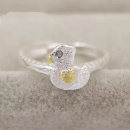 Bague Canard Argent – visuel produit