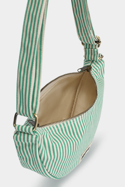 Sac Banane Andrea Rayures vert