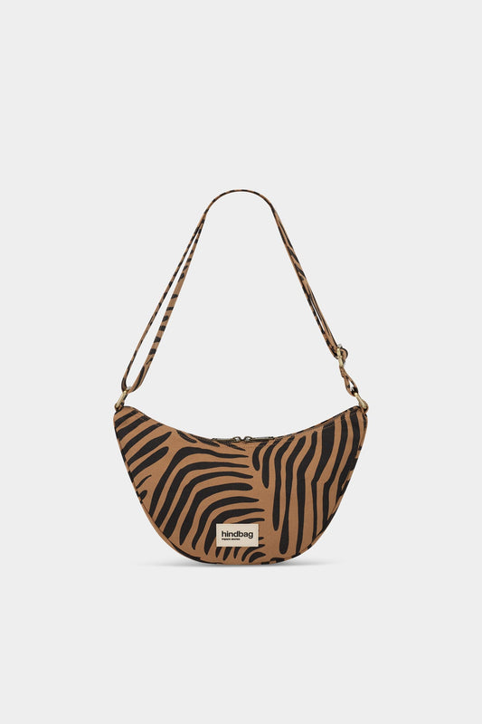 Sac Banane Andrea Zèbre cannelle