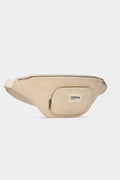 Sofia Nude Woven Belt Bag