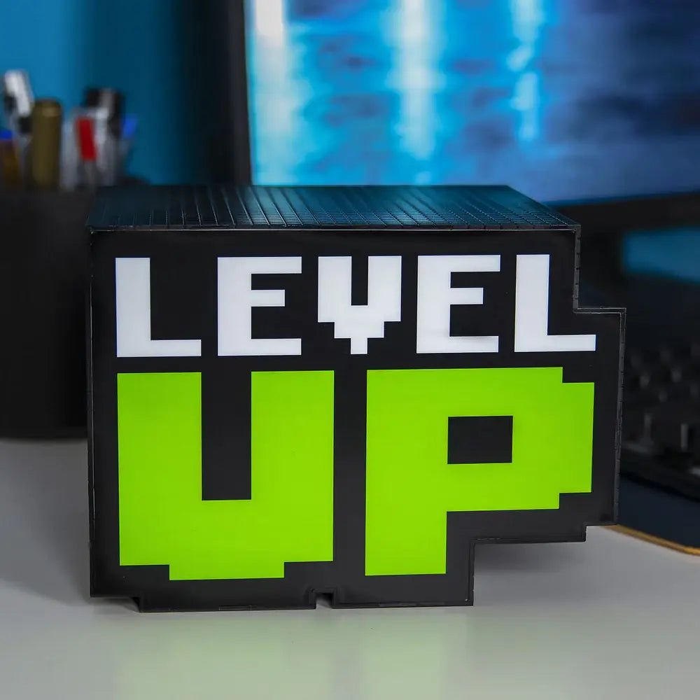 Lampe Level Up avec son, jeu de style rétro