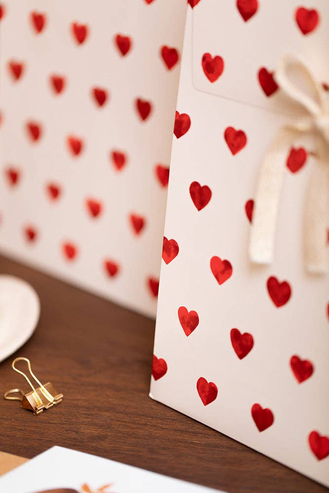 Red Hearts - Gift Bag