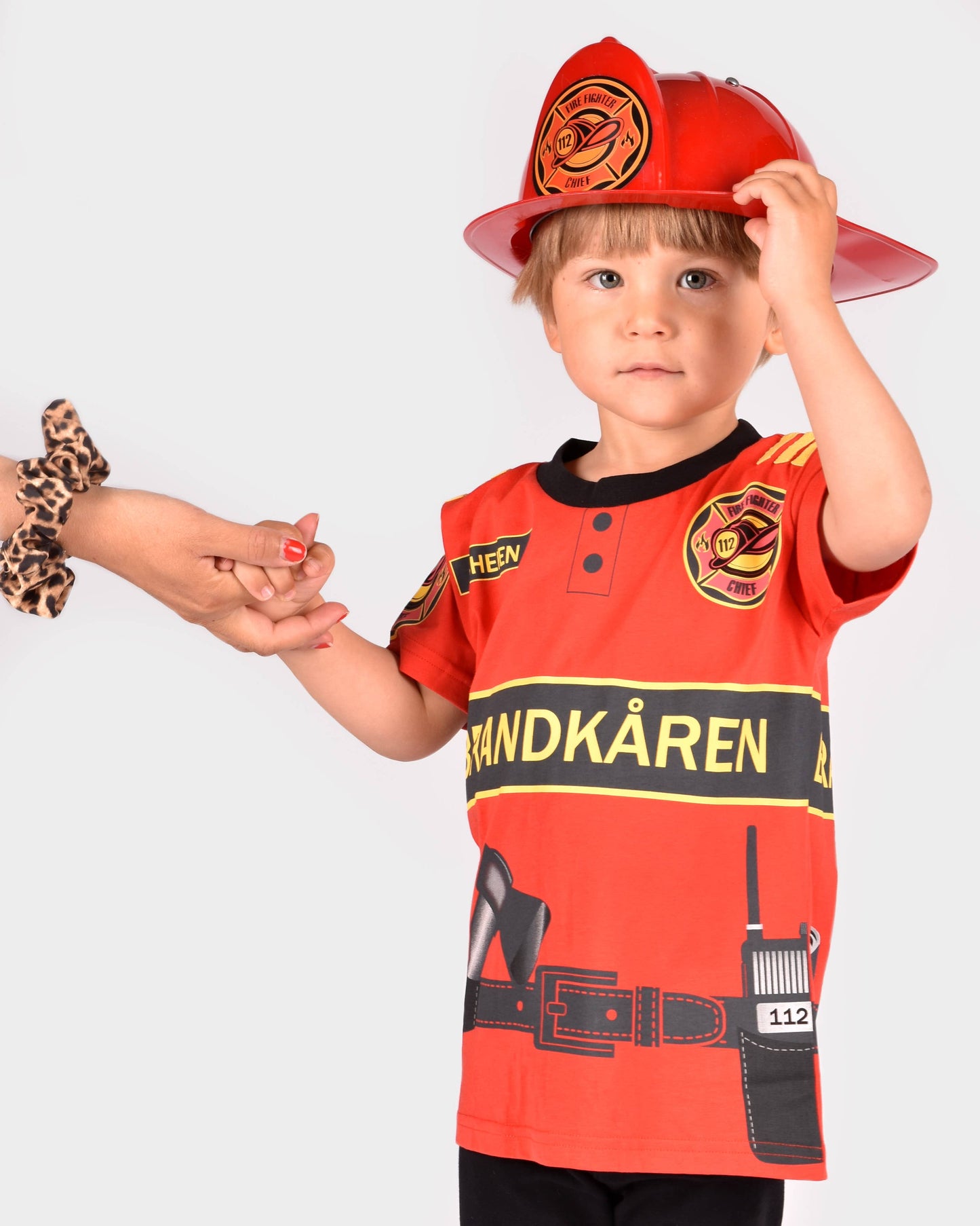 T-shirt Fire-Fighter en coton biologique 98-104 Cl