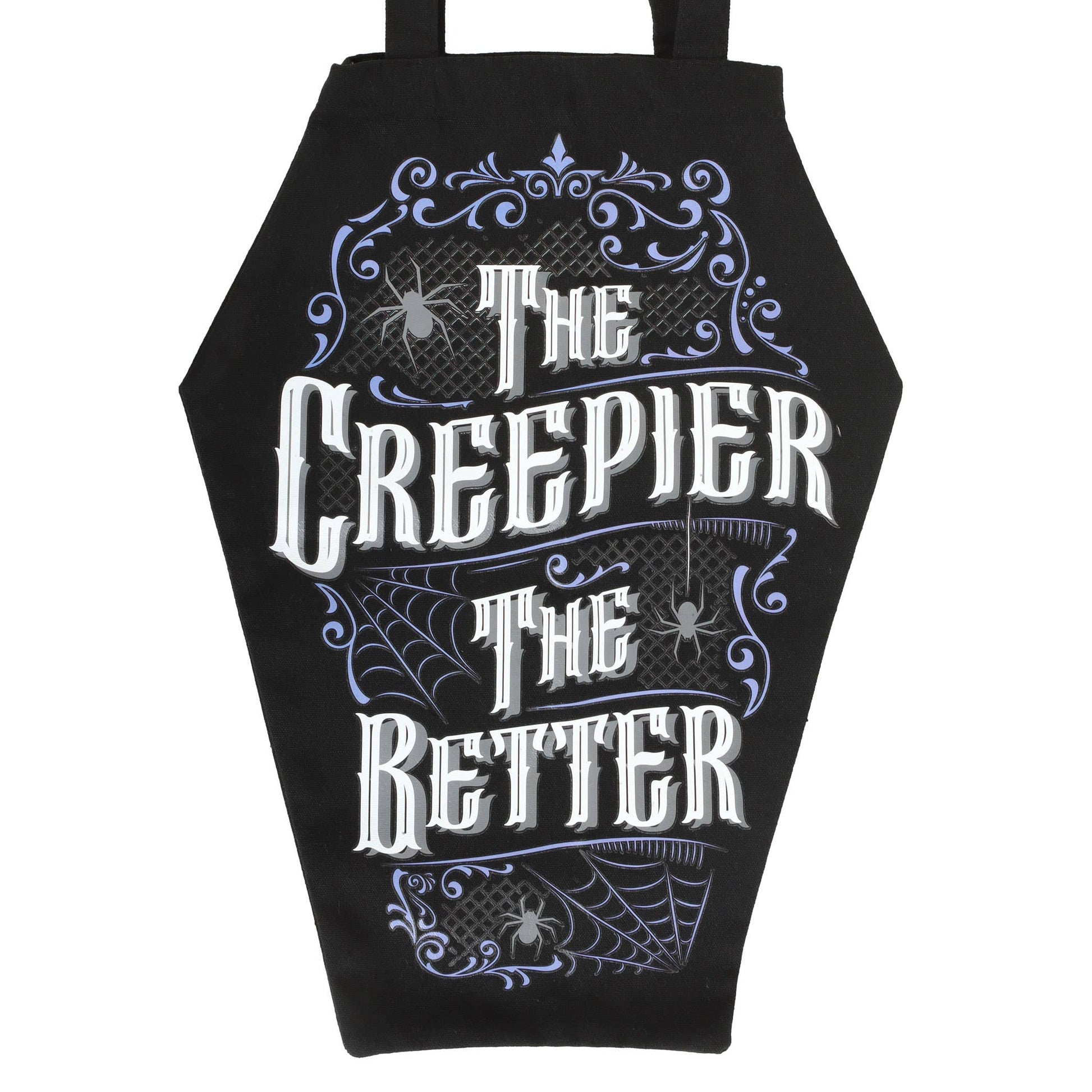 Sac cabas en forme de cercueil « The Creepier the Better »