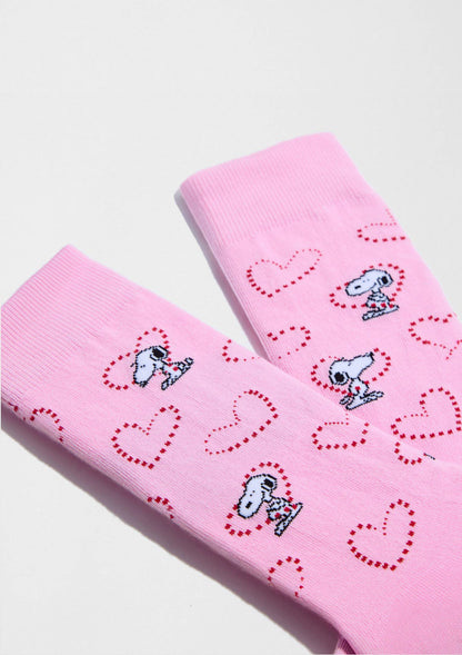 BeSnoopy Heart Socks - 100% Organic Cotton