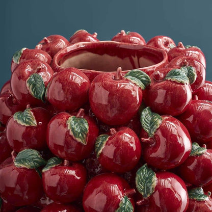 Vase Pomme, Grès rouge, 42 x 42 x 32 cm