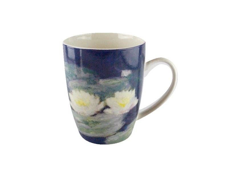 Mug with box, Water Lilies Evening Light, Monet