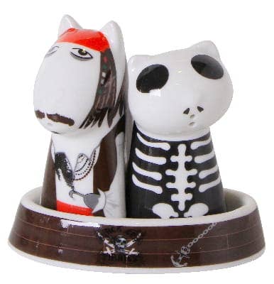 Sel et poivre Pirates Chien et chat