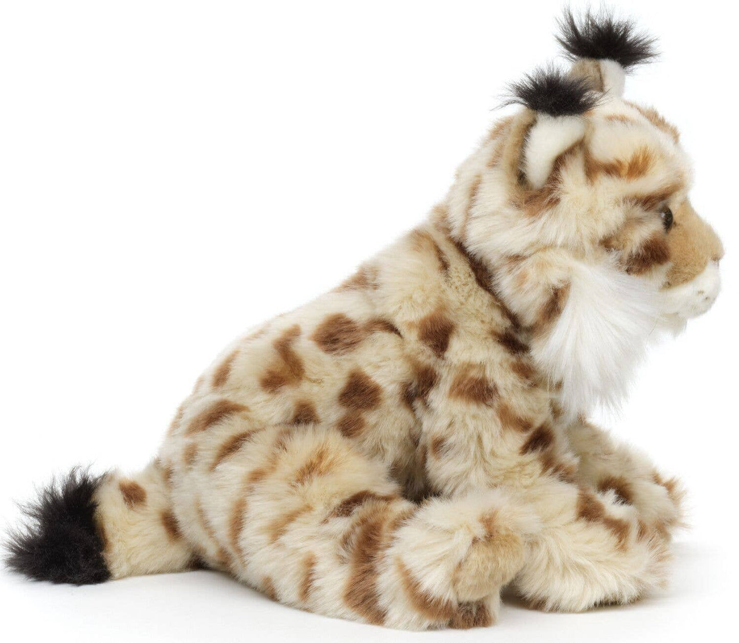 Pluche lynx, zittend