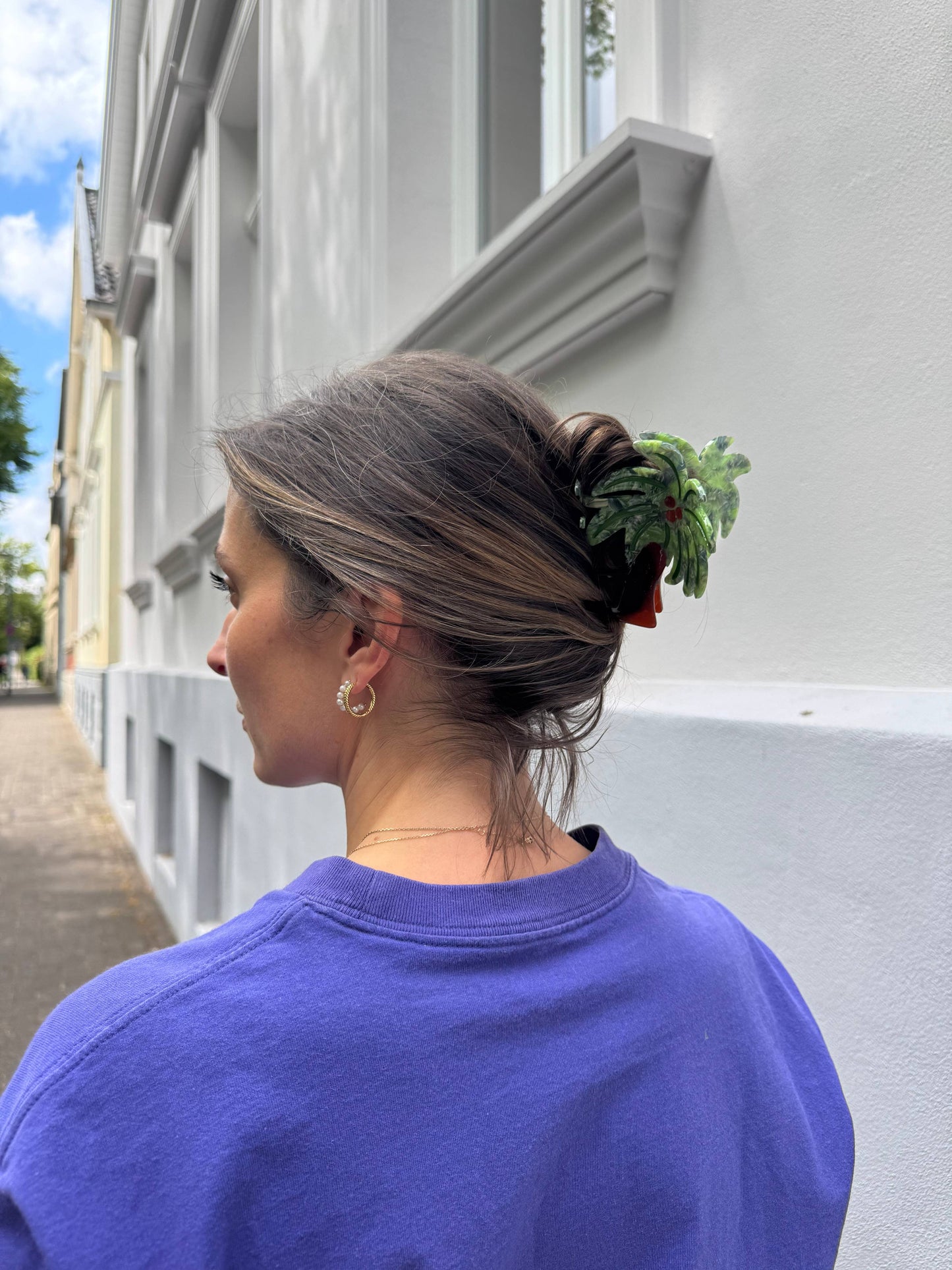 Pince à cheveux Palmier