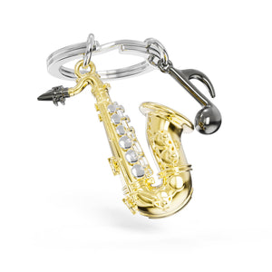 Saxofoon sleutelhanger