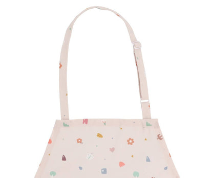 Geometric Nature Apron and Pot Holder Set