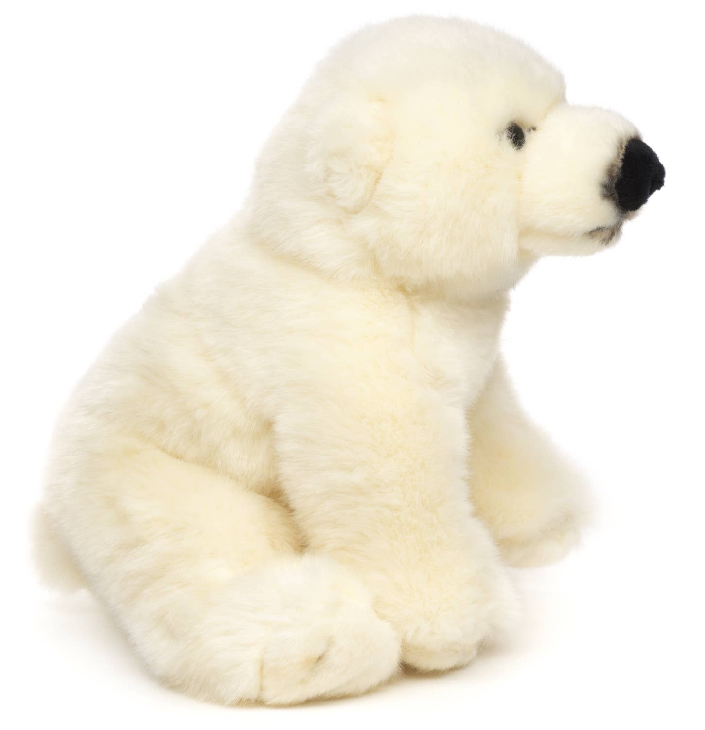 Peluche ourson polaire assis Uni Toys