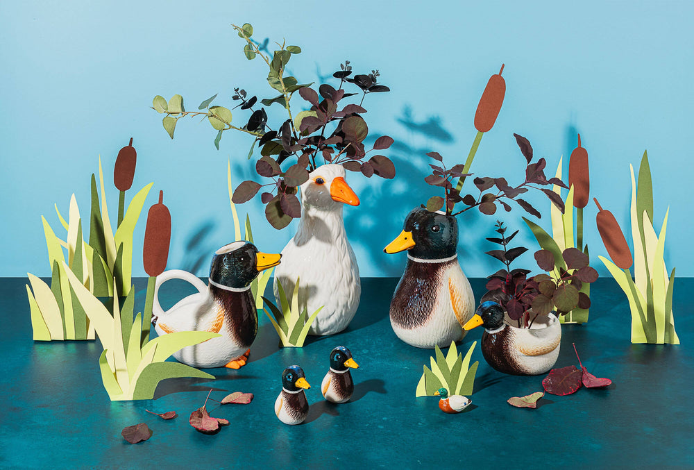 Salière et Poivrière Canard Colvert – Sass & Belle