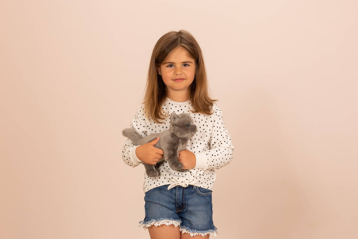 Staande Chartreux kattenknuffel