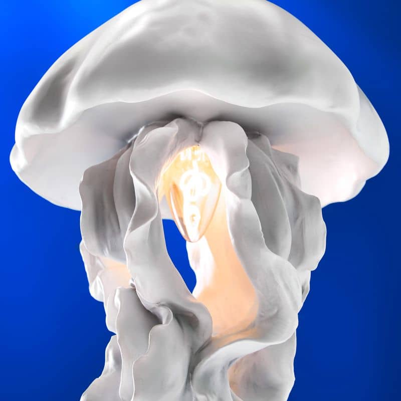 Ava plafondlamp, wit, 22,5 x 21,5 x 42 cm