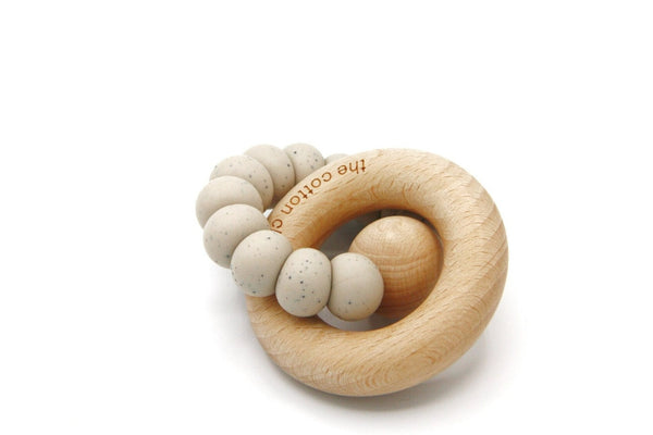 Beissring Round aus Silikon Sand