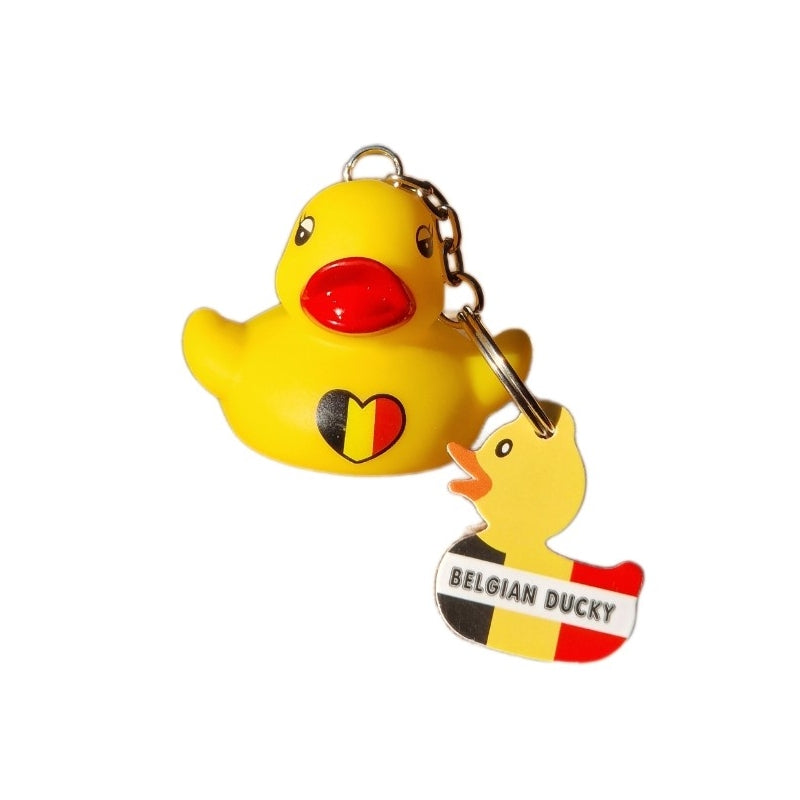 Duck keychain Belgium