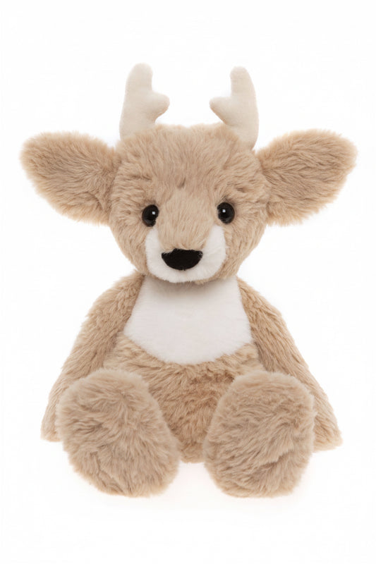 Bear & Me Fawn Cookie Dough Brown Plush