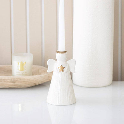 Bougeoir Ange Étoile pour bougies effilées