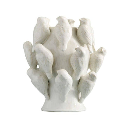 Vase M. Oisillon Blanc