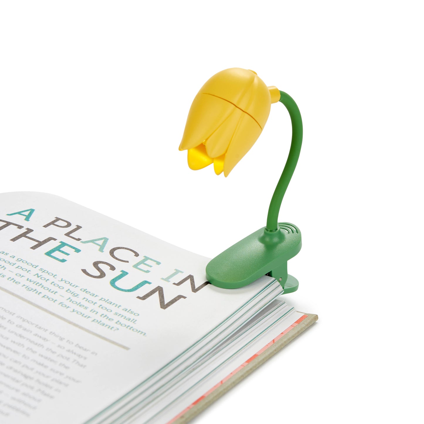 Lumière de lecture Tulipe Jaune