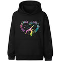 Sweat à capuche gymnastique – Fringoo Gymnastic for Cotton Rich Soft Hooded – Gymnastic CartWheel- noir