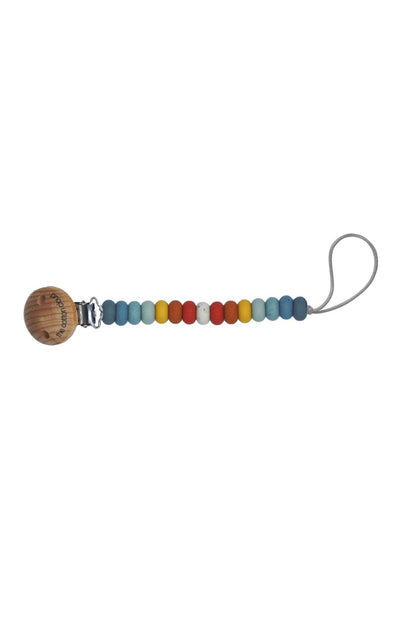Bonbon Schnullerkette aus Silikon Rust