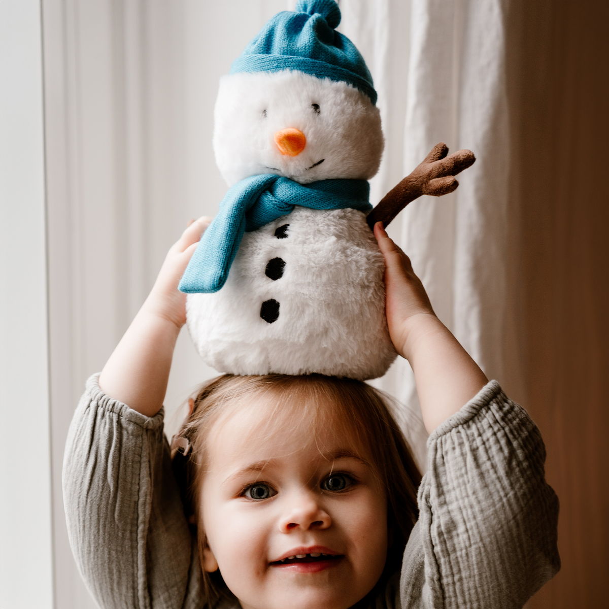 Warmies Plush Snowman Hot Water Bottle