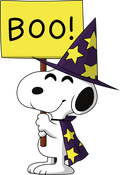 Boo! Snoopy Figure