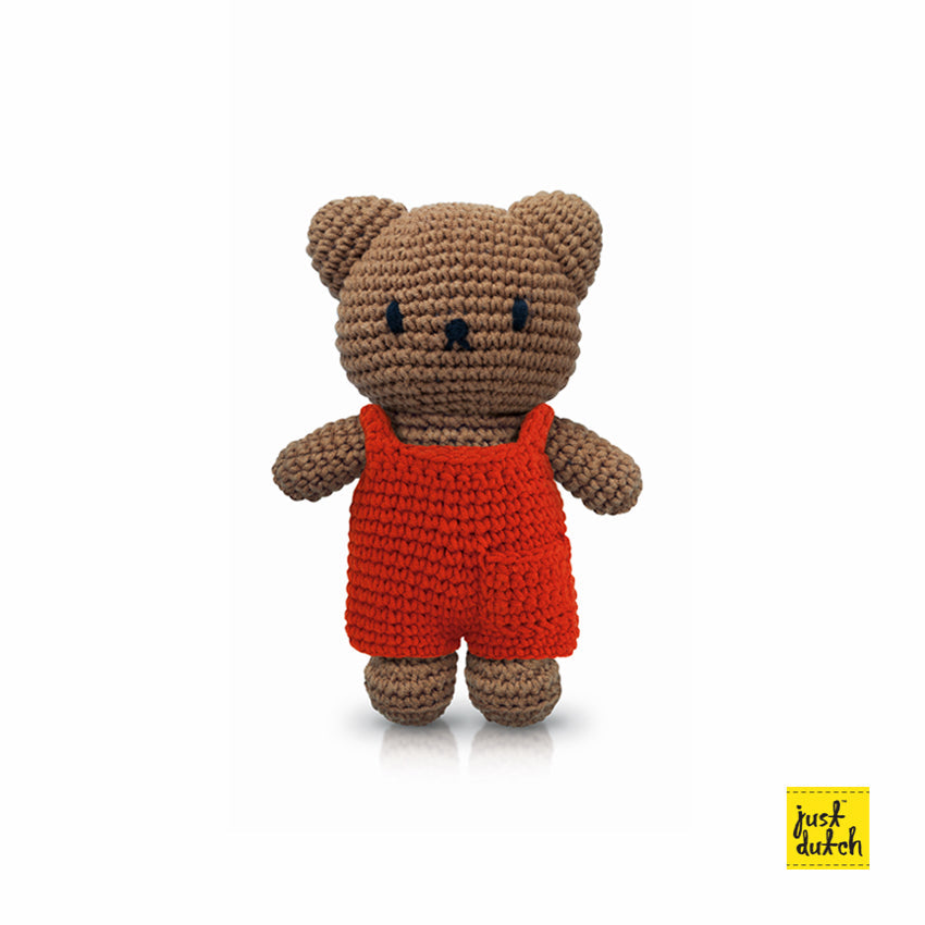 Doudou Boris Salopette - Rouge