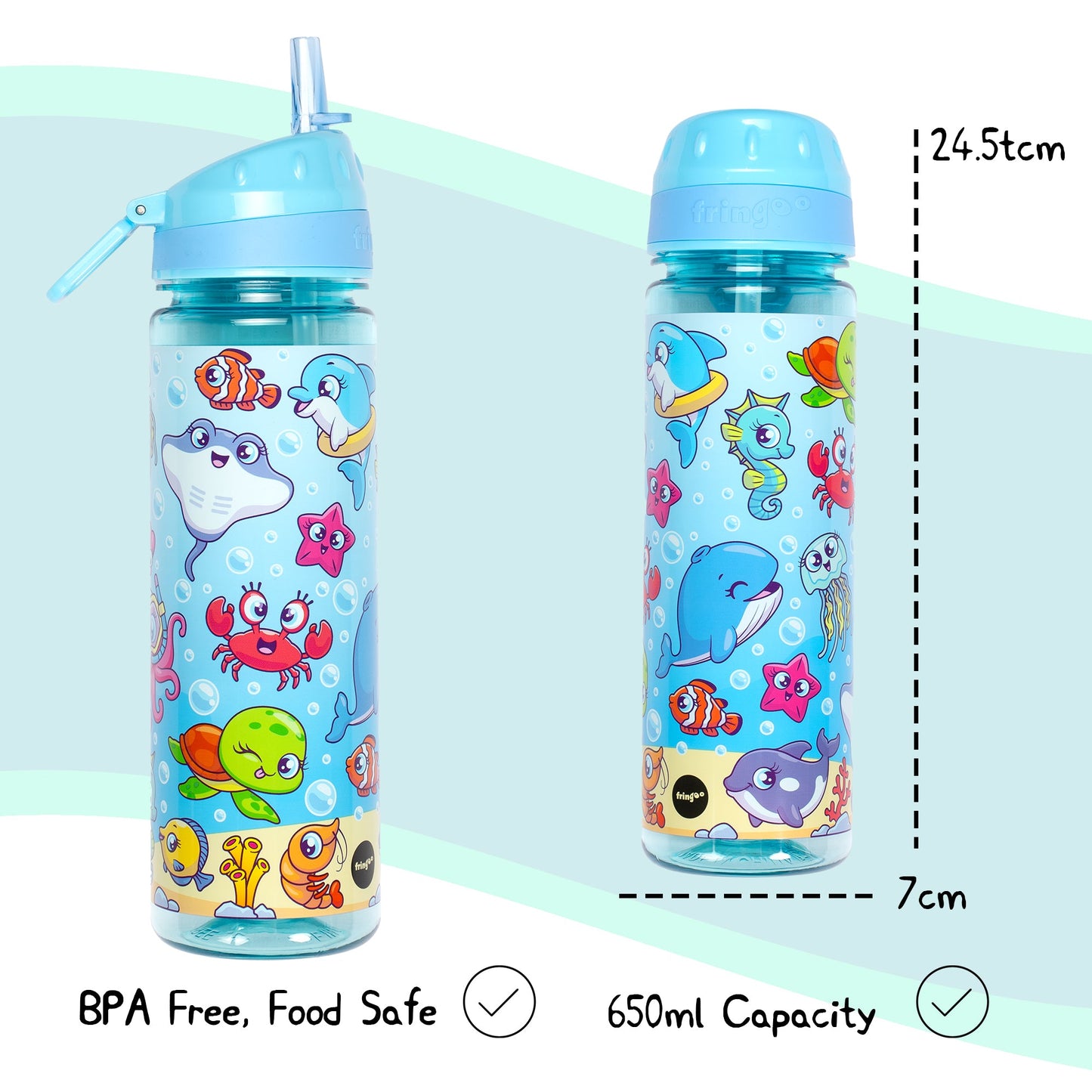 Gourde – Straw Bottle – Sea World
