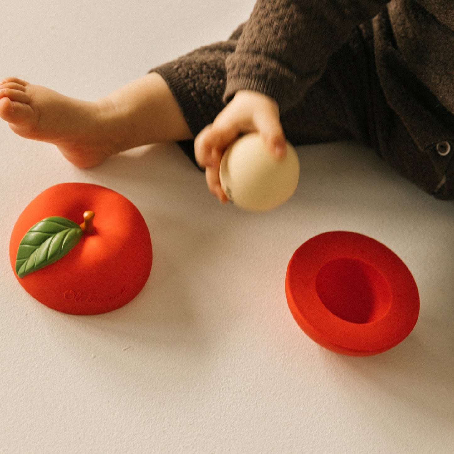 Apple Jouet à Empiler & Balle Hochet