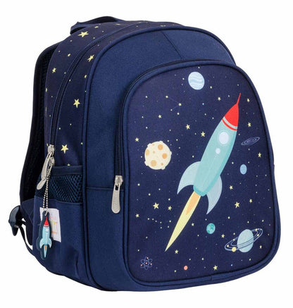 Sac à dos enfant - Espace – vue 3 – A Little Lovely Company