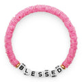 Bracelet Amitié Swifties BLESSED - Rose