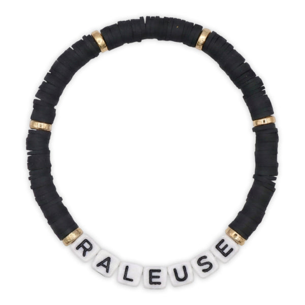 Swifties GRUMPY Friendship Bracelet - Black