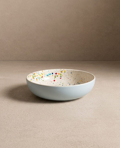 Ensemble Breeze Party – 4 assiettes à pâtes 21 cm – Couleurs mélangées
