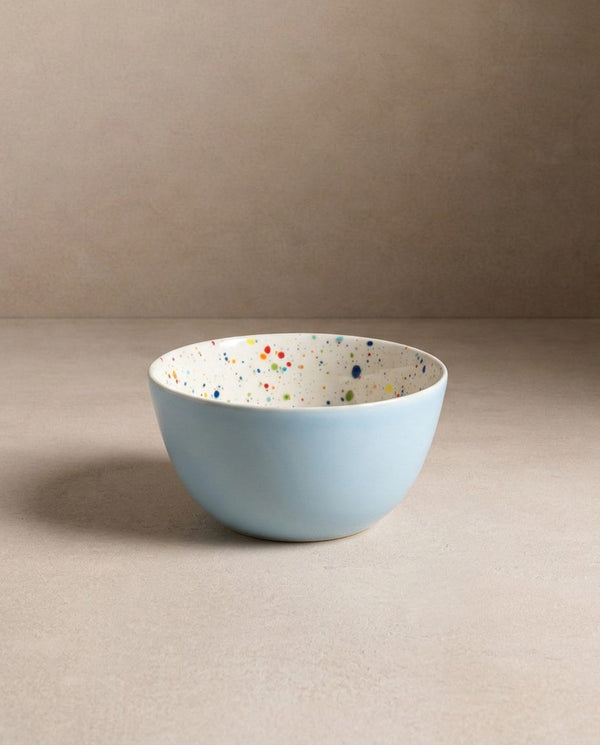 Breeze Party In Stoneware Bowl 16cm Blue