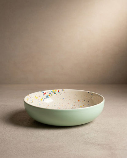 Ensemble Breeze Party – 4 assiettes à pâtes 21 cm – Couleurs mélangées