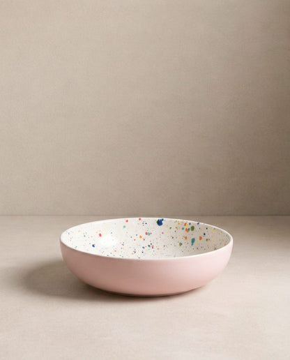 Ensemble Breeze Party – 4 assiettes à pâtes 21 cm – Couleurs mélangées