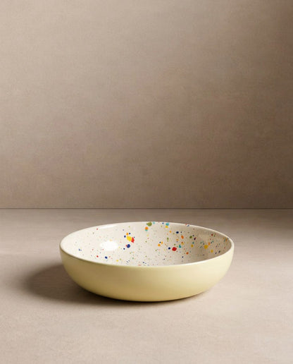 Ensemble Breeze Party – 4 assiettes à pâtes 21 cm – Couleurs mélangées