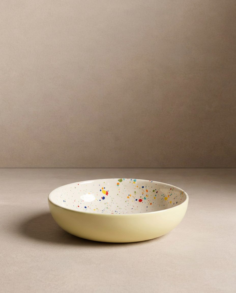 Breeze Party Duo Stoneware 10 Piece Set Yellow