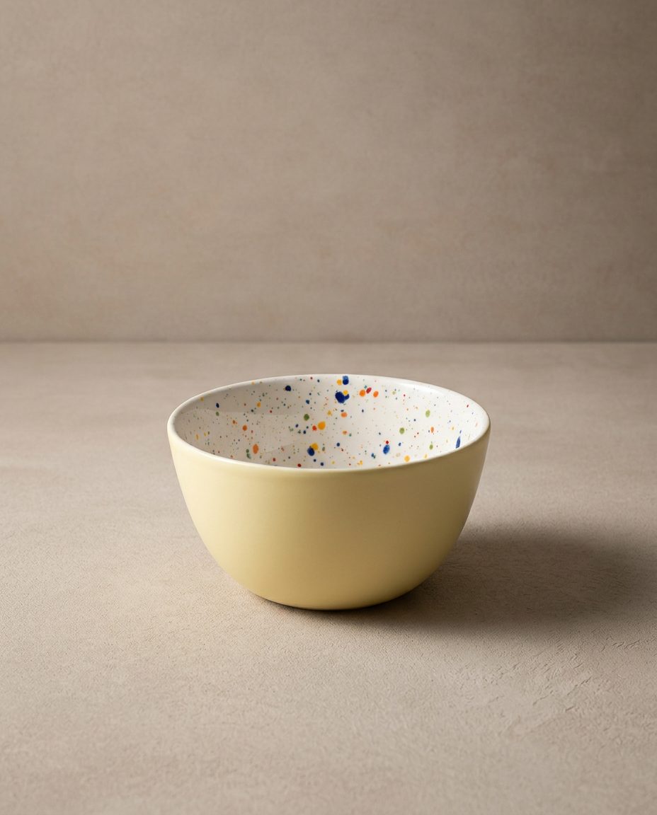 Ensemble Breeze Party – 4 bols en grès 16 cm – Couleurs mélangées