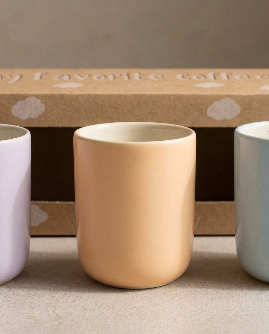 Breeze Party In Espresso Cup / Egg Cup Orange